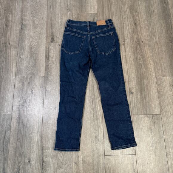 Madewell The Petite Perfect Vintage Jean WMNS 27P Lurkspar Wash Tapered Stretch - Picture 6 of 8